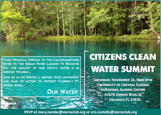 Citizens Clean Water Summit