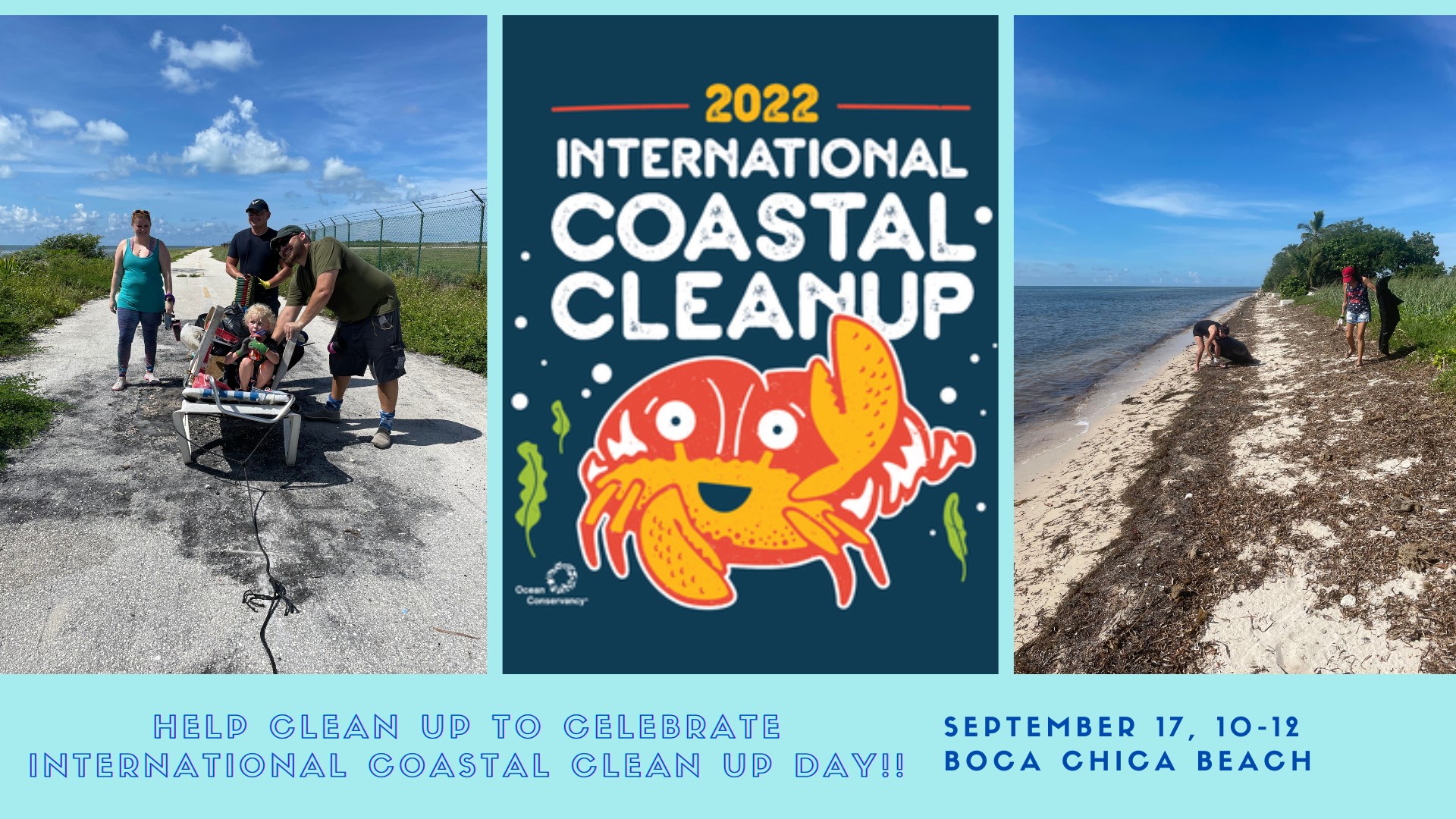 International Coastal Clean Up Day With Reef Relief